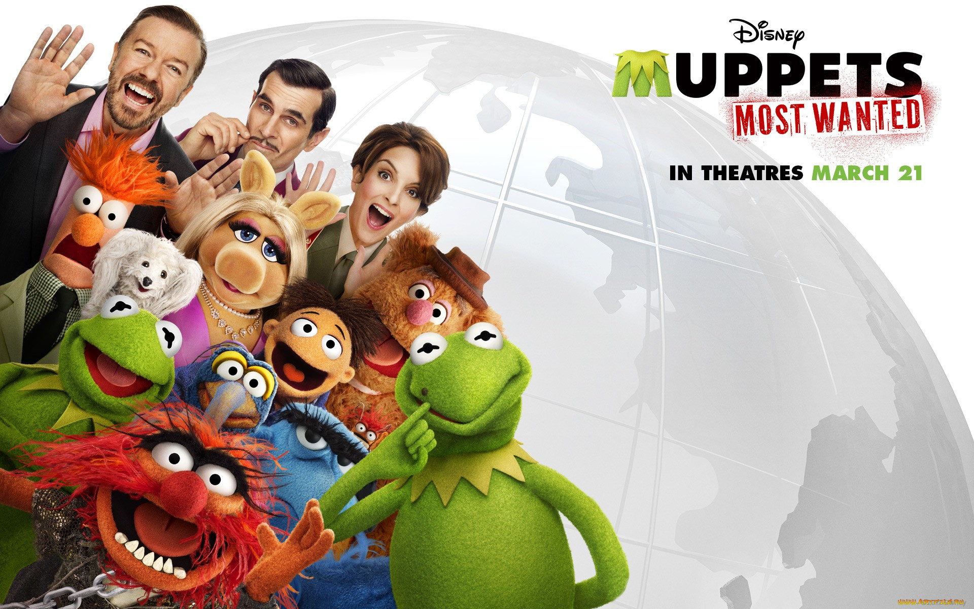 Обои Muppets Most Wanted Кино Фильмы Muppets Most Wanted, Обои Для.